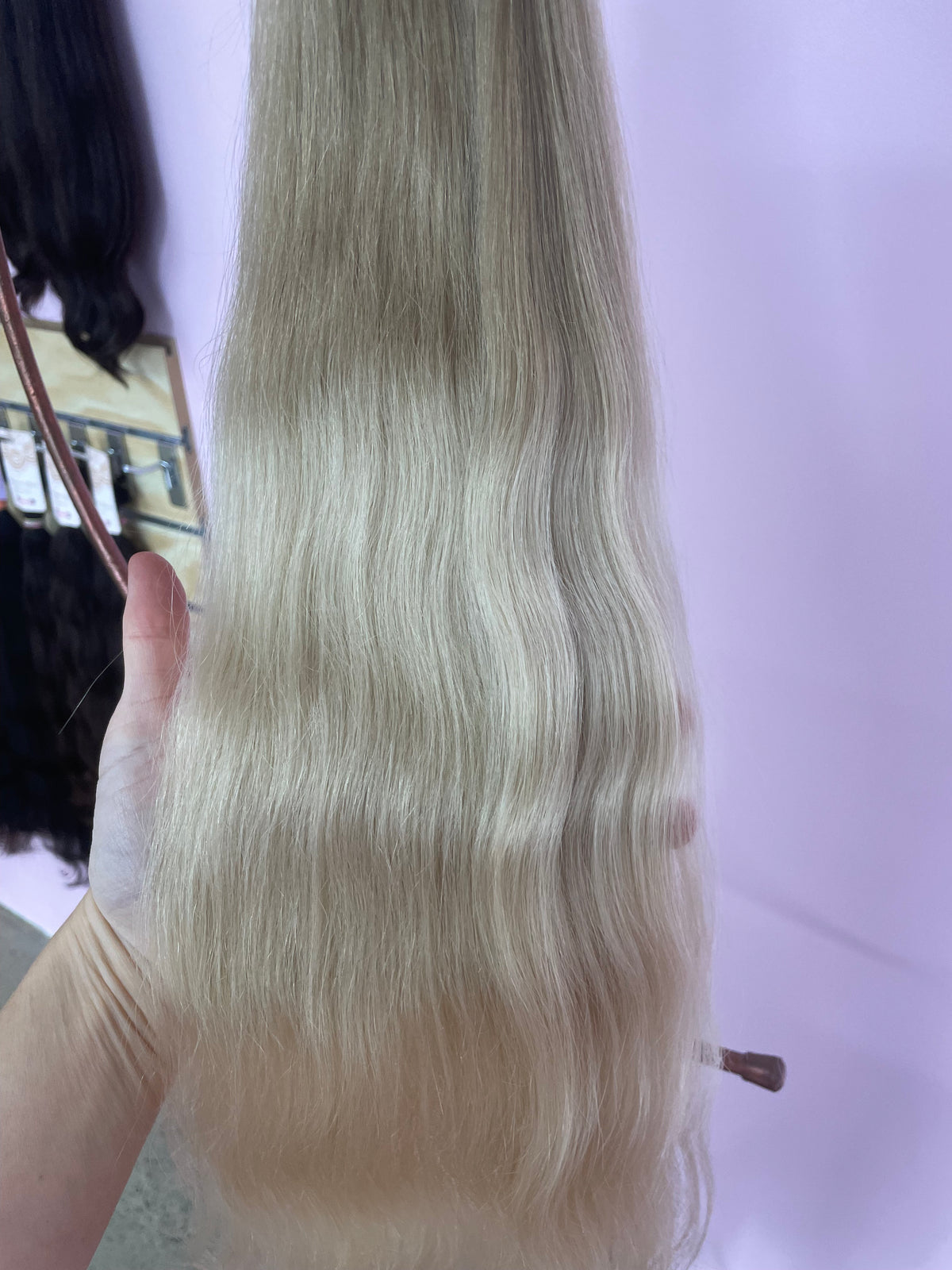 Emily 20"|94 grams Invisible Weft
